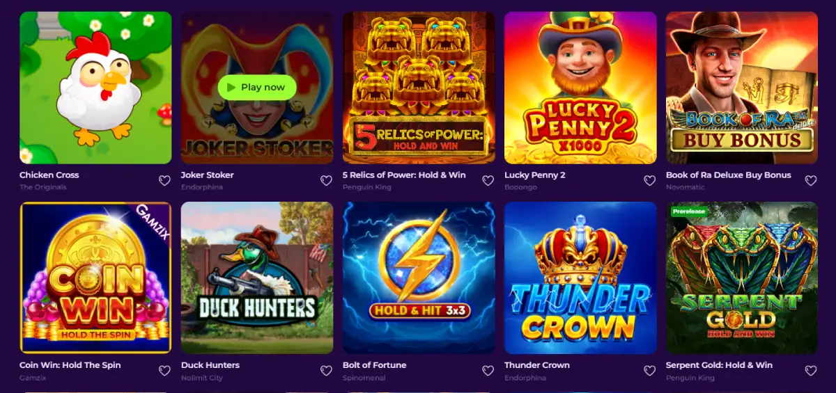 gambloria casino slots